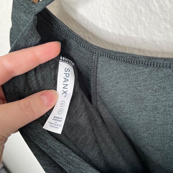 Spanx SkySoft Open Back Moisture Wicking Long Sleeve top 2X 50879R - Picture 3 of 12